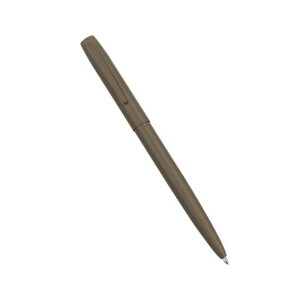 Flat Dark Earth Clicker Pen - Black ink